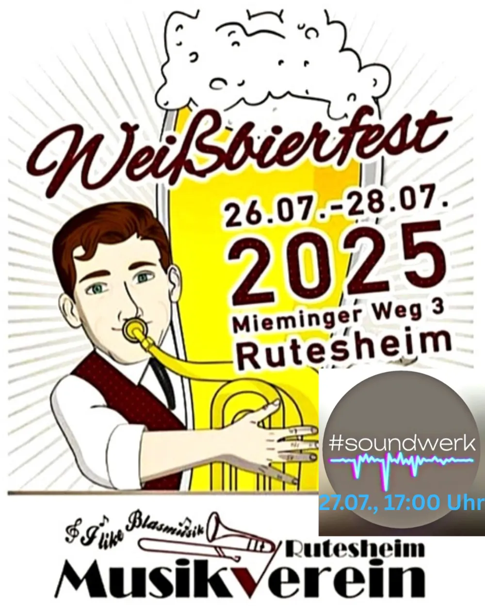 #soundwerk @ Weißbierfest MV Rutesheim